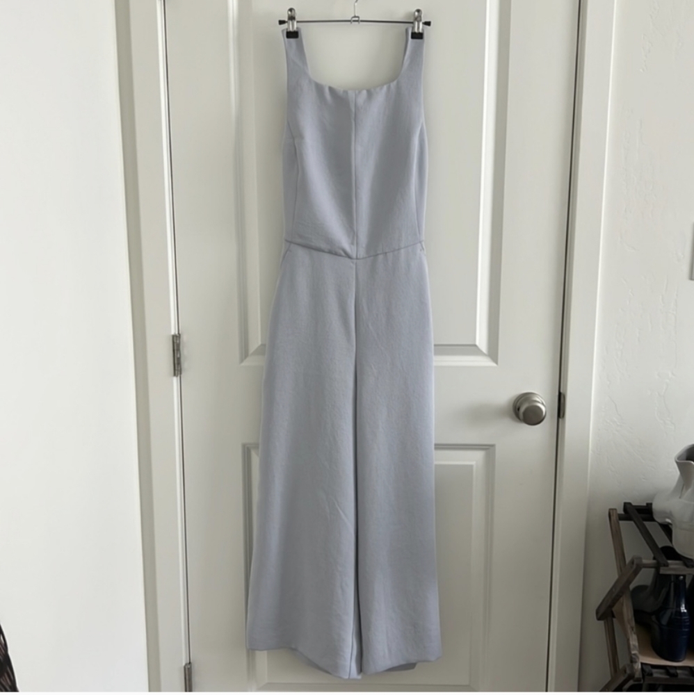 Aritzia Wilfred Écoulement Jumpsuit in Pearl Grey | Size 6